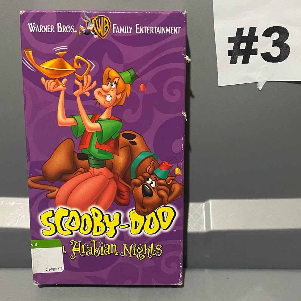 Scooby Doo In Arabian Nights Used VHS